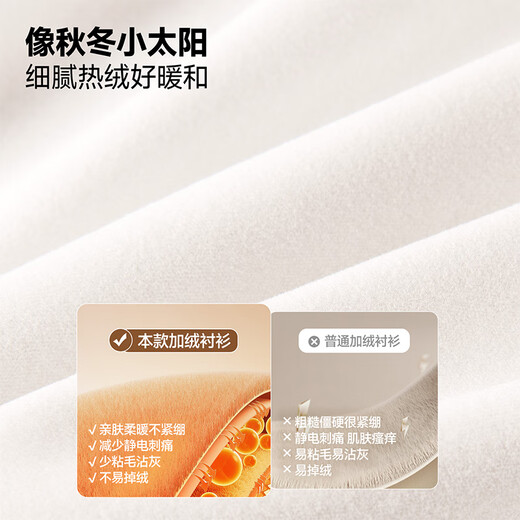 MINISO бархатная рубашка мужская зимняя оксфордская утолщенная рубашка с длинными рукавами молодежная простая многослойная куртка высокого класса мужская бархатная оксфордская рубашка серого цвета M 170 (одинаковый стиль для мужчин и женщин)