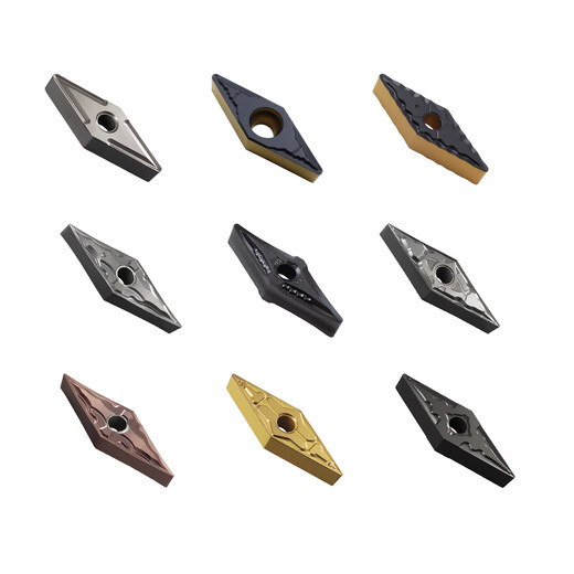 Cabos CNC blade 35 degree diamond tip turning blade for stainless steel VNMG160404/8-TM outer circle and inner hole steel parts ceramic aluminum fine turning blade VNMG160404-HA K10 for aluminum