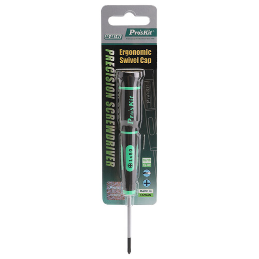 Pro skit SD-081-P4 green and black cross precision screwdriver - #1*50mm
