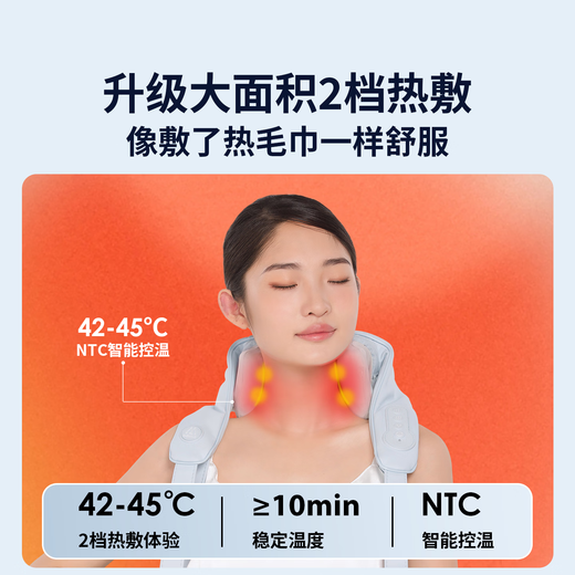 Miaojie R3mini cervical spine massager massage shawl, shoulder and neck massager, shoulder trapezius, waist, back and neck multi-functional massager, practical birthday gift for elders, men and women, navy blue