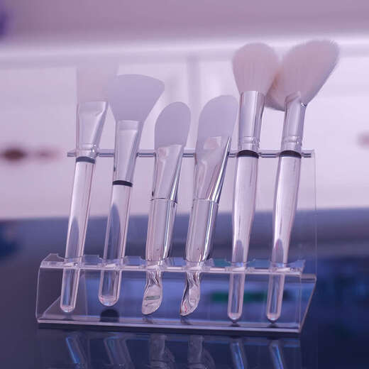 Yusenyi Skin Products Drying and Displaying Eyebrow Pen Mask Brush Travel Portable Essence Colorful Skin Management Tool 6 Holes