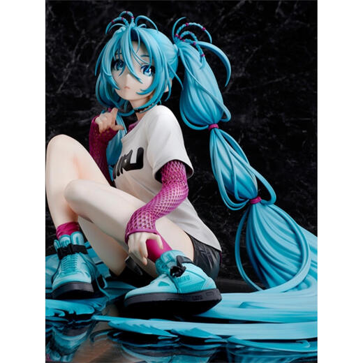 贝智鹿初音未来TAITO周边二次元美少女战士模型机箱摆件公仔送礼物 初音未来许愿猫 现货