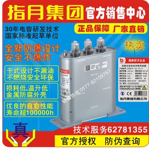Capacitor BKMJ/BZMJ/BSMJ0.4/0.44/0.45-14 15 16 18-3/ 0.45-14-3