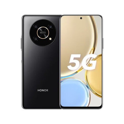 Honor X30 (5G) Phone mobile d'occasion Snapdragon 6NM Fast 5G Core, écran de vue complet à haut débit 120 Hz, Photographie de jeu intelligent Android, Fantasy Night Black 6 Go + 128 Go, charge rapide certifiée 3C gratuite, 95 Nouveau
