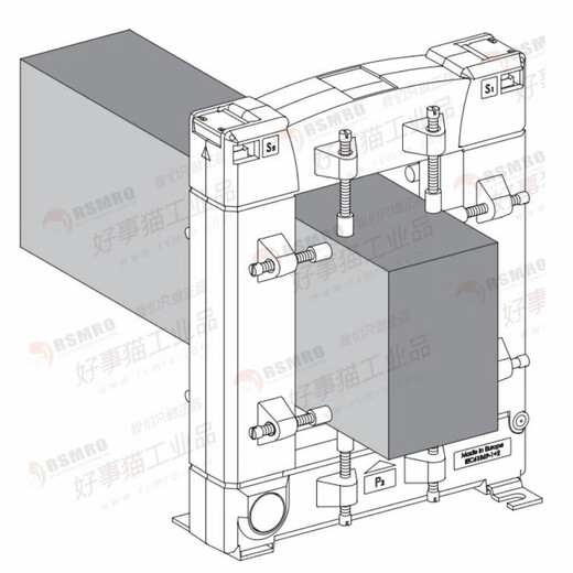 Schneider split current transformer CT current ratio 800/5 busbar 55X85 METSECT5GD025 current transformation ratio 250_5 busbar 5