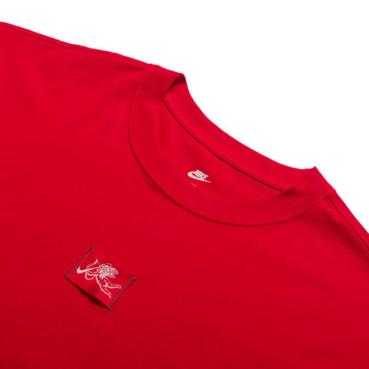 Nike (NIKE) long-sleeved T-shirt men's 2026 spring new sportswear round neck pullover bottoming shirt casual top IP3878 black S