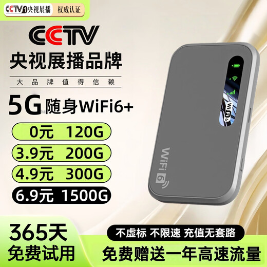 Xiaoxun Tráfico libre inteligente en el primer año WiFi portátil móvil 6 Tráfico ilimitado de alta velocidad Red inalámbrica Gigabit 5G 2025 Enrutador de automóvil portátil universal nacional Tarjeta de Internet Oficial Starry Sky Blue Ultimate Edition - 1 año de tráfico gratis - Banda dual