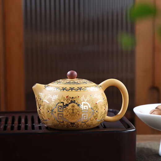 Yanghua original mineral green clay pot Fengming Xishi pot kungfu set one pot two cups of bubbles