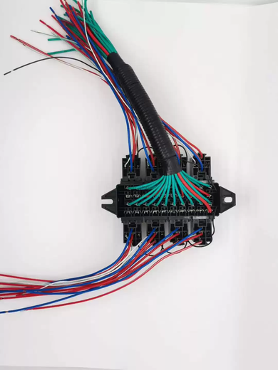 Multi-channel new energy fuse holder central control box 20-channel with 8-channel relay fuse box default