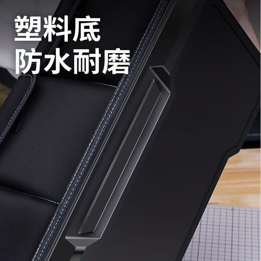 An Junsheng Electrician's Special Tool Bag Canvas Wear-Resistant Multi-Functional Plumber's Tool Bag Storage Box Storage Box Large Full Plastic Bag + With Shoulder Strap