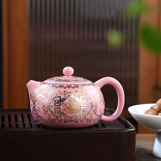 Yanghua original mineral green clay pot Fengming Xishi pot kungfu set one pot two cups of bubbles