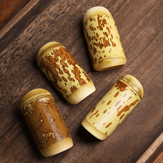 TWININGS Shanshan Bamboo Mei Fei Bamboo Tea Ze Cha He Mini Teaspoon Tea Spoon Bamboo Tea Shovel Tea Spoon Tea Set Accessories Small Version (Mei Fei Bamboo)