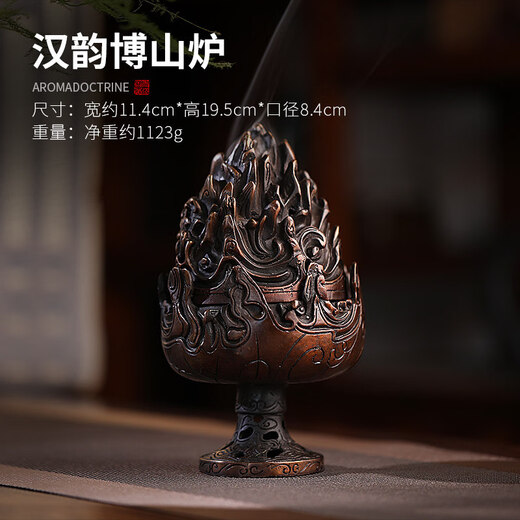 Shantou Lincun Daibo stove red copper fumigation stove household antique sandalwood ornaments Yunbo stove