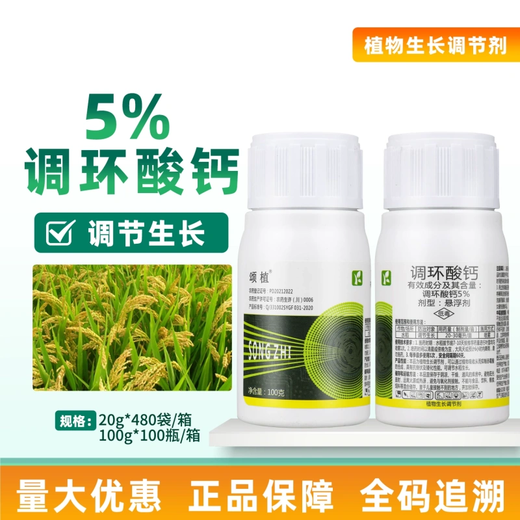 5% Prohexadione Calcium Suspension Controls Growth and Slow Fruit Control, Rice Regulator Pesticide 20g*1 Bag