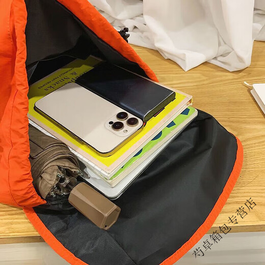 Ye Yu Outdoor College Student Large Capacity Waterproof Lightweight Backpack Travel Mountaineering Computer Backpack Student School Bag White Gray