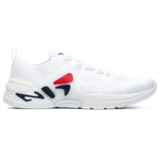FILA Mind 5 casual and comfortable shock-absorbing, non-slip, wear-resistant and lightweight low-cut training shoes for men, white 40