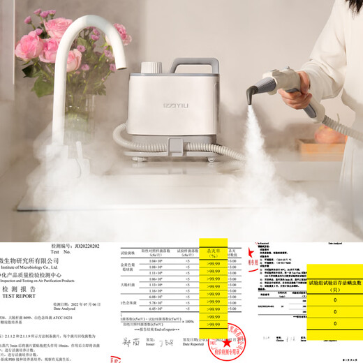 Yili 145 high temperature and high pressure household steam cleaning machine disinfection machine whole house range hood air conditioner carpet housekeeping cleaning artifact multi-function all-in-one machine 1003 national subsidy