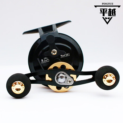 Dawa Chigoulong new bridge raft pole wheel ice fishing wheel sea fishing raft wheel micro lead boat fishing wheel offshore fish raft fishing wheel left hand