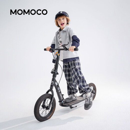 Mami Maka (MOMOCO) children's clothing boys' shirts 2026 spring style medium and large children's fashion versatile trendy shirts gray 105