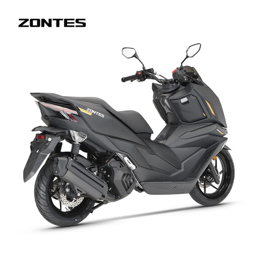 Shengshi ZONTES 2026 new model Shengshi 150X scooter National IV single-cylinder water-cooled 150cc matte black