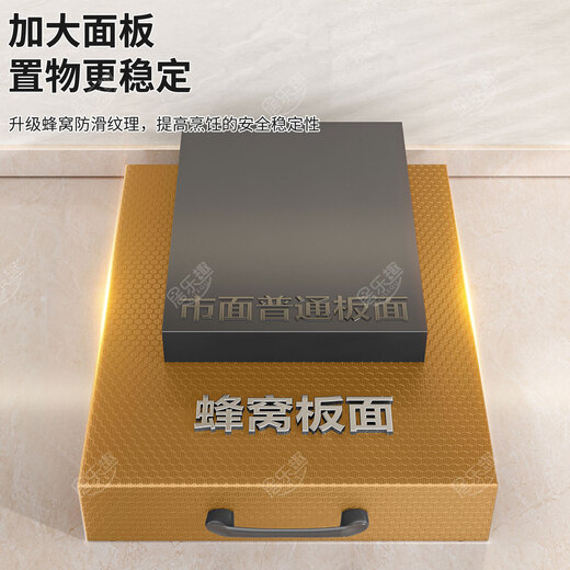 Home Fun Kitchen Storage Rack Honeycomb Gas Stove Cover Gas Stove Bench Rack Induction Stove Bracket Multifunctional Stove Cover Rack Gas Stove Cover Cover 35*48*7 (With Handle) Anti-Slip Honeycomb Panel