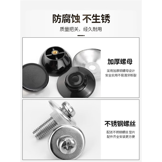Pot lid, top cap, pot handle, pot lid, pot lid accessories, universal steamer glass anti-scalding tempered cap, large stainless steel 1 piece, free screws
