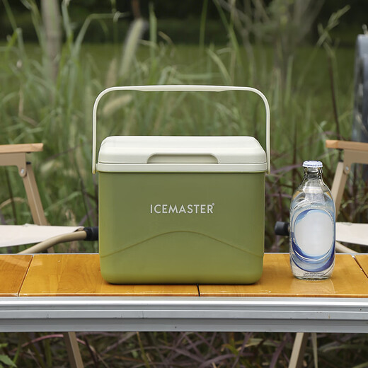 Ice Master (ICEMASTER) outdoor insulated box, camping car fresh-keeping ice cooler, stall, small ice bucket, takeaway fishing box, free ice bag, 5L gold capacity, PU foam (free ice brick + ice bag*3)