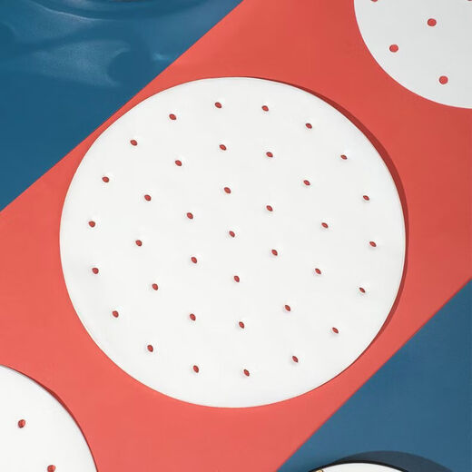 Shantou Lincun non-stick steamer paper disposable small steamed bun oil paper round steamed bun paper household bottom paper cage drawer pad paper (round steamer paper shipped from Chaozhou warehouse - 20cm