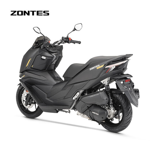 Shengshi ZONTES 2026 new model Shengshi 150X scooter National IV single-cylinder water-cooled 150cc matte black