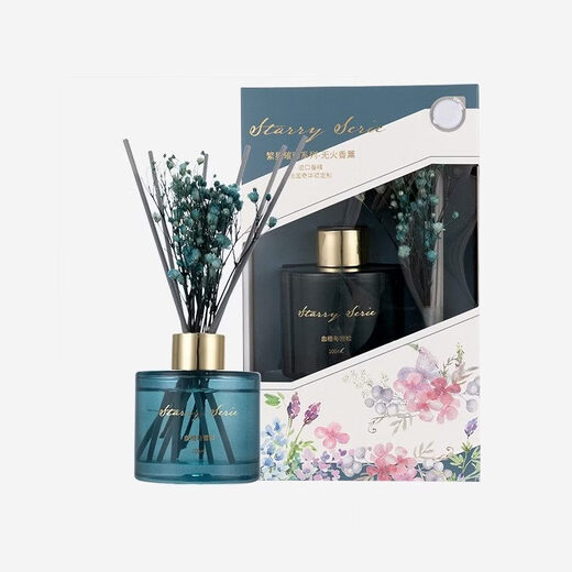 Shantou Lincun SO Starry Stars Diffuser Household Deodorizer 4 Bottles Blood Orange and 00ml_*4 Bottles Starry Stars Series