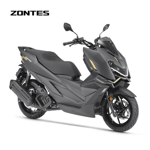 Shengshi ZONTES 2026 new model Shengshi 150X scooter National IV single-cylinder water-cooled 150cc matte black
