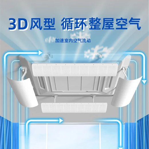 Junhan central air conditioning windshield ceiling machine anti-direct blow air conditioning baffle office air-conditioning vent porous soft air style 60CM 4 pieces *5220M4 universal size
