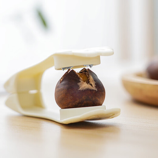 Sungsa Cat Claw Chestnut Opener Chestnut Clamp Cross Sawtooth Nut Sheller Walnut Clamp Household Shelling Pliers Tool Cat Claw Chestnut Clip 1 Pack