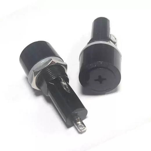 High-end cross fuse holder FUSE fuse holder 30A250V6*30mm cross knob type fuse holder 6*30MM cross fuse holder can pass 30A1