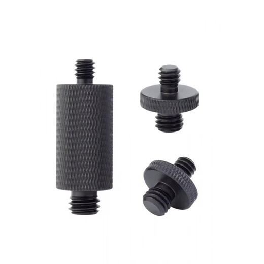 Xu ordered photography bracket adapter screws 38 M4M5M6M8M10 mutually convertible 14 camera fill light head conversion accessories 1/4 external rotation 1/4 external aluminum screws 2 pieces