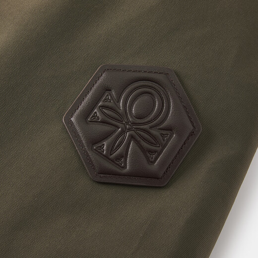 CHINISM可拆卸皮毛领羽绒服男冬季加厚中长款夹克春节礼物 墨绿色 M