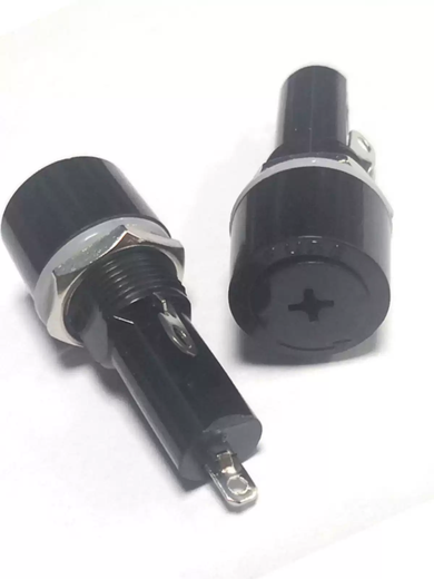 High-end cross fuse holder FUSE fuse holder 30A250V6*30mm cross knob type fuse holder 6*30MM cross fuse holder can pass 30A1
