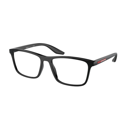 PRADA Square Frame Glasses Black One Size