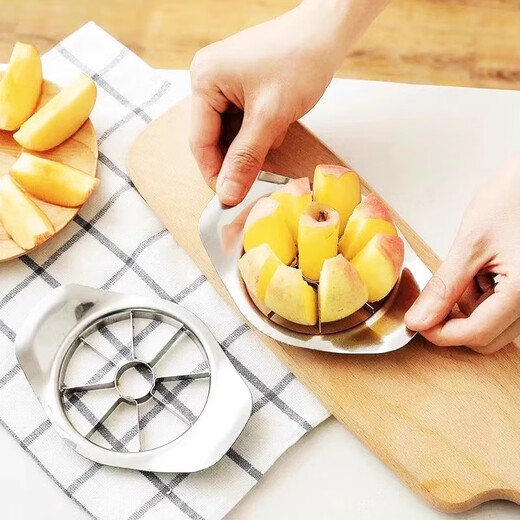 Fantasy Stainless Steel Apple Cutting Tool Large Fruit Segmentation Multifunctional Peeling and Core Tool Household Set Mold Upgraded Thickened Model 3 Pack Stainless Steel Apple Cutting Tool