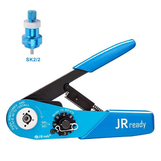 Jeruide YJQW1A aviation terminal cold crimping pliers terminal plug M22520201 spot replacement AFM8 imported set YJQ-W1A pliers + SK22