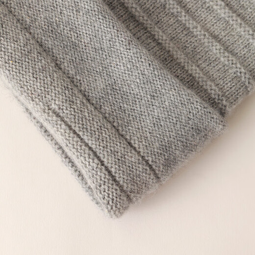 Hengyuanxiang brand wool hat men's autumn and winter Korean style handsome gray woolen hat Baotou versatile knitted hat black one size