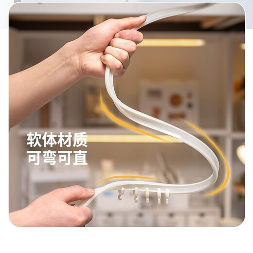 Pupan Hearlthy special slide rail for lower bunk bed curtain student dormitory dormitory block curtain track double rail pulley U-shaped 1.2 high light gray curtain 2 pieces of French style yarn 2 pieces 4 meters long double rail special slide rail for the lower bunk