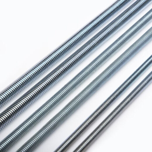 Dizan Hardware Tianbao 48-grade national standard galvanized full-thread screw thread rod M4M5M6M8M10M161 meters 2 meters 3 meters M4*1 meters a bundle of 100 strips