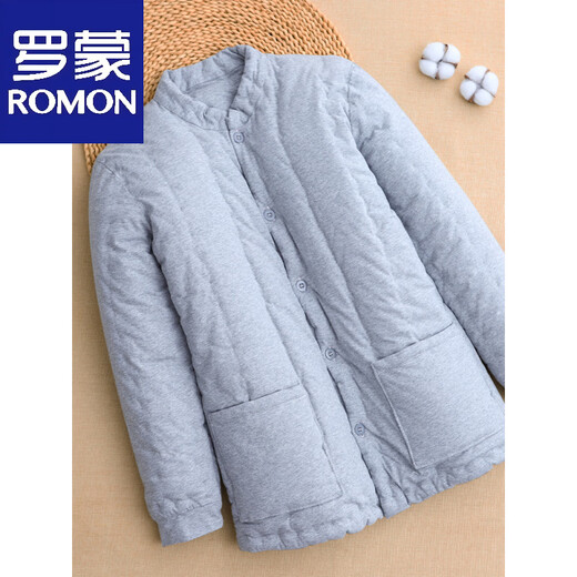 Luo Meng cotton handmade men's cotton-padded jacket in winter, thickened and warm inner cotton-padded jacket for dad, middle-aged and elderly adults, navy blue L recommended 90-105 Jin Jin equals 0.5 kg