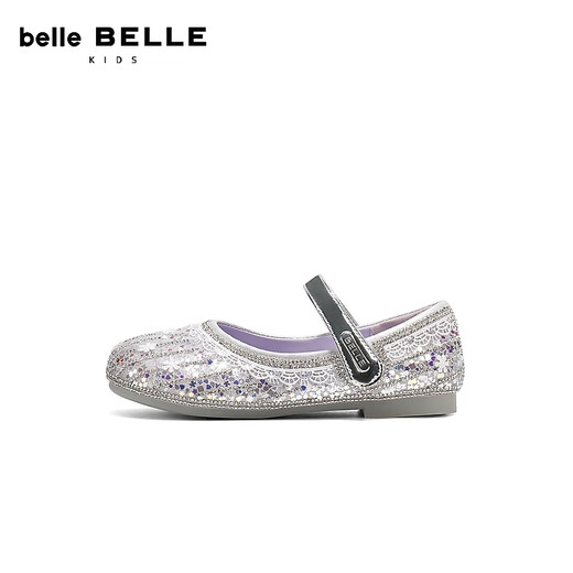 Belle Symphony Sequin Princess Shoes Children's Shoes 2026 Spring New Shopping Mall Same Style Banquet Flower Shoes A7002A86 Purple 28