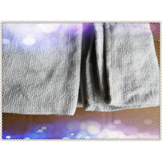 2mm ceramic fiber blanket welding blanket fire extinguishing blanket welding blanket 4S shop power plant chemical plant construction site temperature resistant 1260 degrees ceramic 2mm*1.0m*1.0m_spot direct delivery