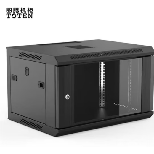 TOTEN totem cabinet hanging wall hanging W26406W26409W26412W26415W26418 Nationwide W26422 black 22U height 1082 width 600 depth 440