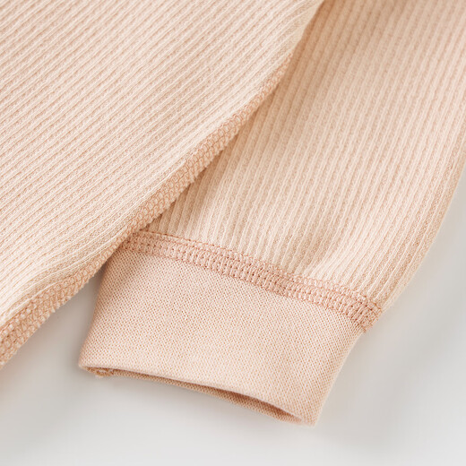 童泰四季1-18月婴儿衣服侧开连体衣TS21J222
 粉色 80cm