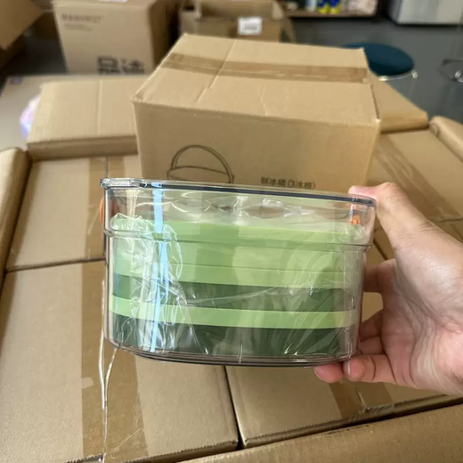 Yusenyi + anti-inventory ice bucket frozen ice cube storage with processing bucket only 1500 sets xman season mold ice bucket combination