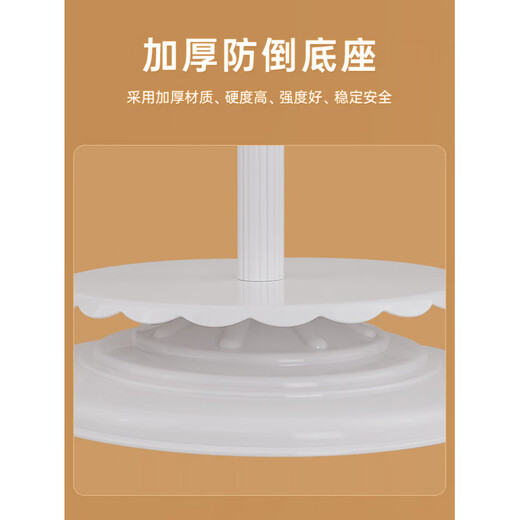 Aoyanlai cake stand multi-layer thickened European-style creative birthday celebration wedding five-layer and six-layer plastic dessert table display stand white three-layer placement (6-8-10 inches) spacing 18cm